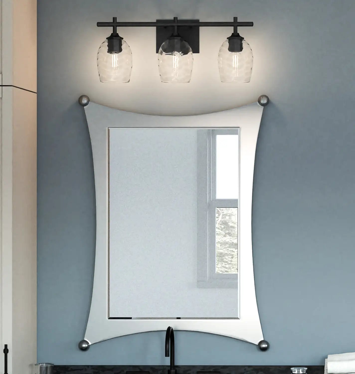 QUOIZEL, LUCY BATH LIGHT, BATH VANITY LIGHT