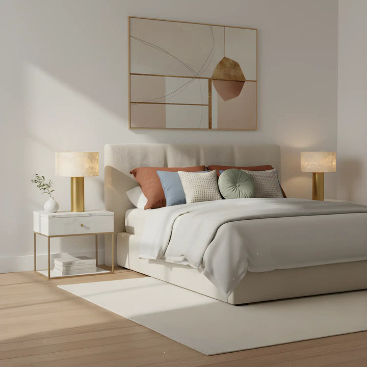 QUOIZEL, LELAND TABLE LAMP, TABLE LAMPS