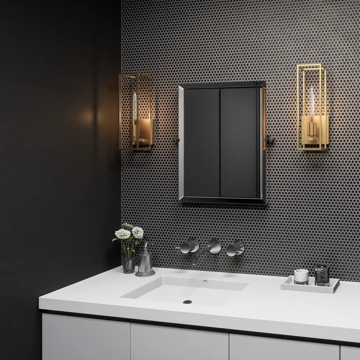 QUOIZEL, LEIGHTON WALL SCONCE, WALL SCONCES