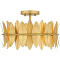 QUOIZEL, LIZA SEMI-FLUSH MOUNT, SEMI FLUSH MOUNT LIGHT