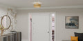 QUOIZEL, LIZA SEMI-FLUSH MOUNT, SEMI FLUSH MOUNT LIGHT