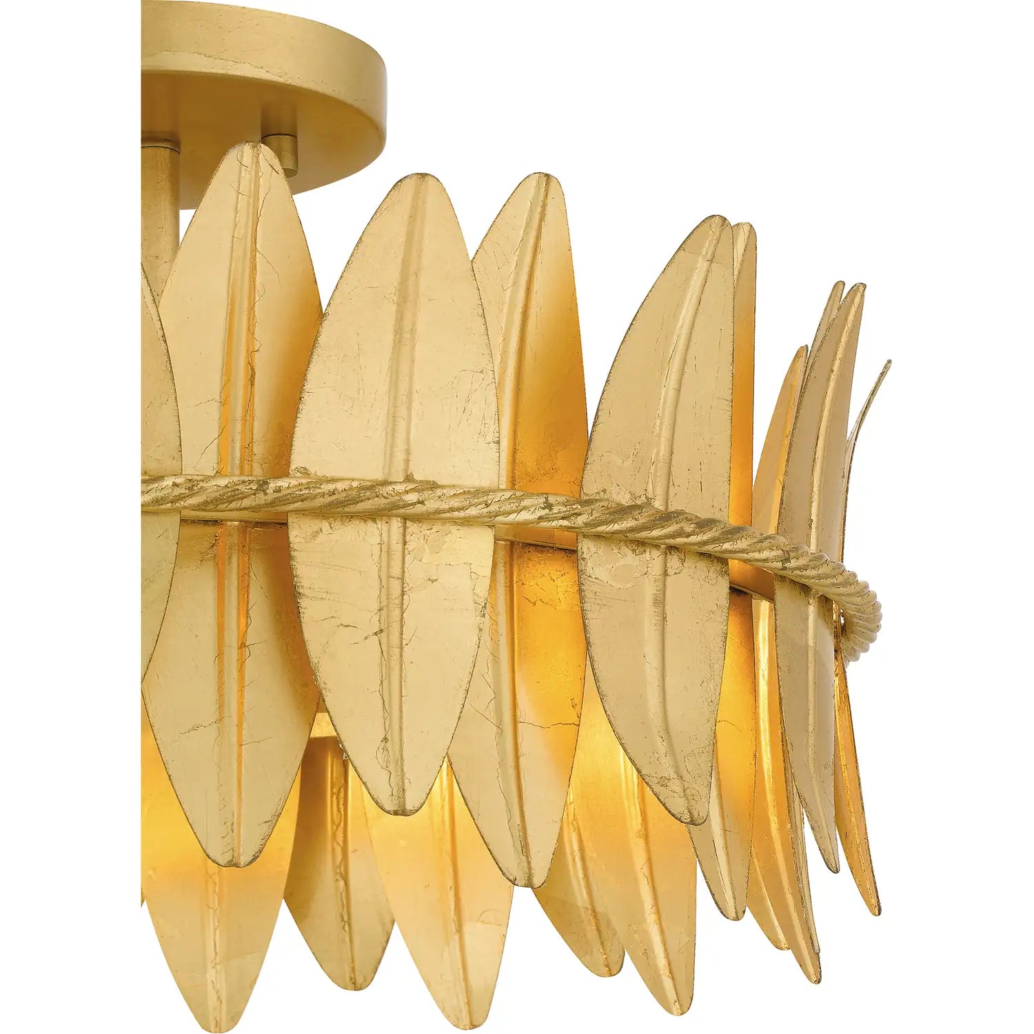 QUOIZEL, LIZA SEMI-FLUSH MOUNT, SEMI FLUSH MOUNT LIGHT