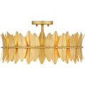QUOIZEL, LIZA SEMI-FLUSH MOUNT, SEMI FLUSH MOUNT LIGHT