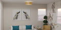 QUOIZEL, LIZA SEMI-FLUSH MOUNT, SEMI FLUSH MOUNT LIGHT