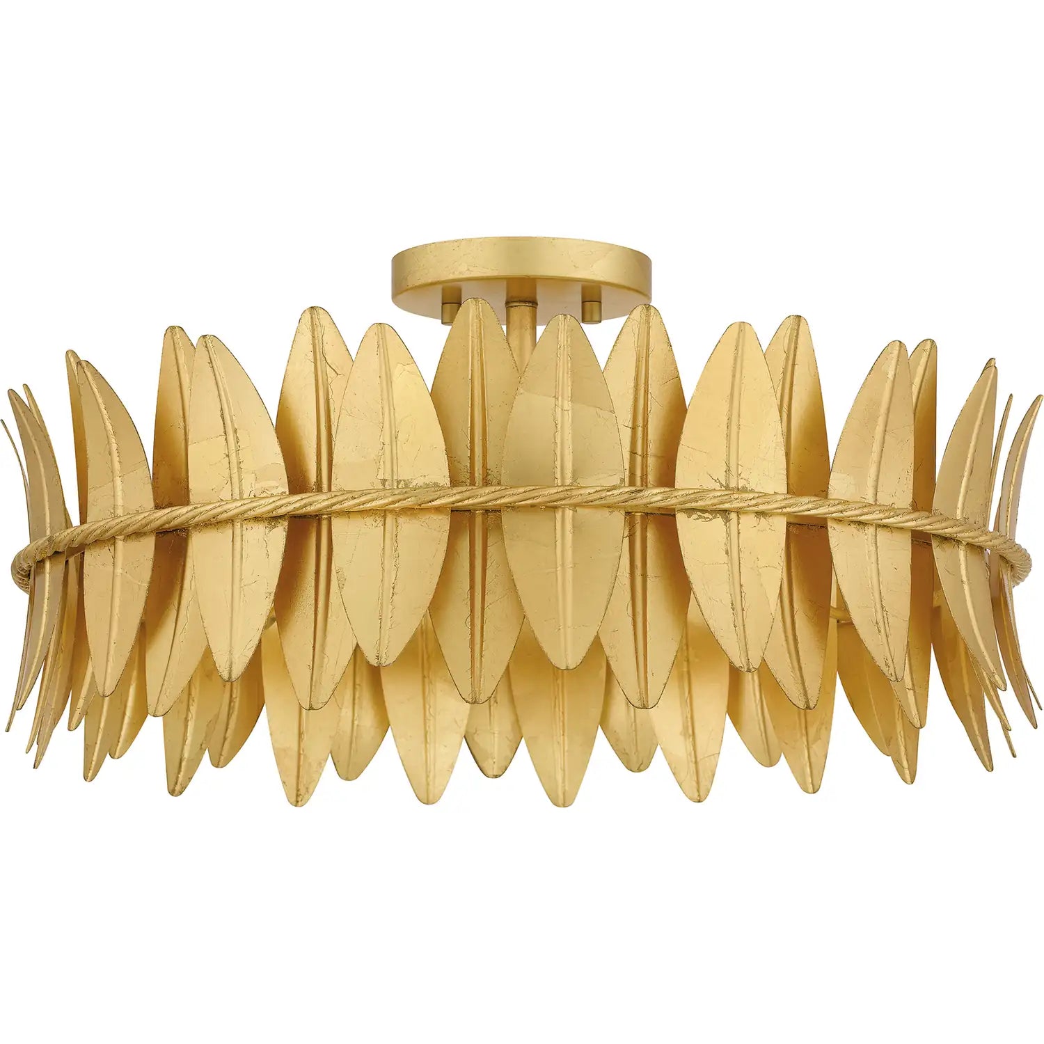 QUOIZEL, LIZA SEMI-FLUSH MOUNT, SEMI FLUSH MOUNT LIGHT