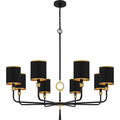 QUOIZEL, LOCKERY CHANDELIER, CHANDELIER LIGHT