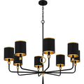 QUOIZEL, LOCKERY CHANDELIER, CHANDELIER LIGHT
