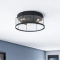 QUOIZEL, LUDLOW FLUSH MOUNT, FLUSH MOUNT CEILING LIGHTS