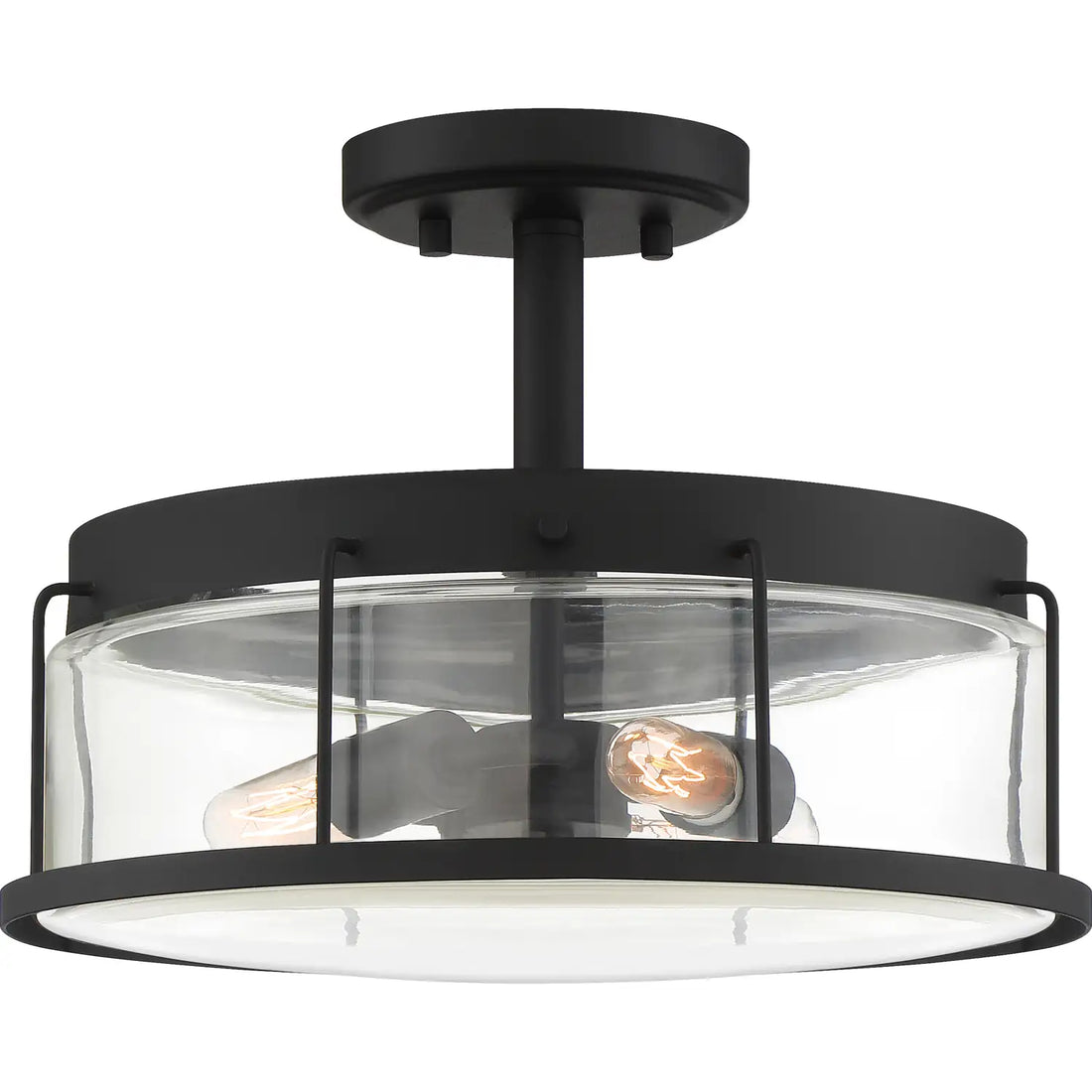 QUOIZEL, LUDLOW SEMI-FLUSH MOUNT, SEMI FLUSH MOUNT LIGHT