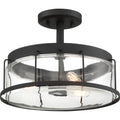 QUOIZEL, LUDLOW SEMI-FLUSH MOUNT, SEMI FLUSH MOUNT LIGHT