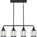 QUOIZEL, LUDLOW ISLAND CHANDELIER, LINEAR LIGHT