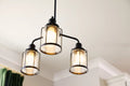 QUOIZEL, LUDLOW CHANDELIER, CHANDELIER LIGHT