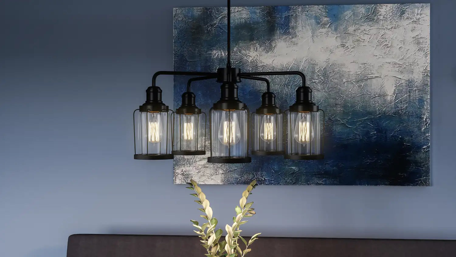 QUOIZEL, LUDLOW CHANDELIER, CHANDELIER LIGHT