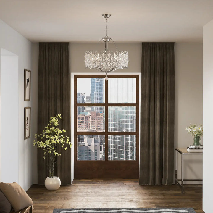 QUOIZEL, LULU CHANDELIER, CHANDELIER LIGHT