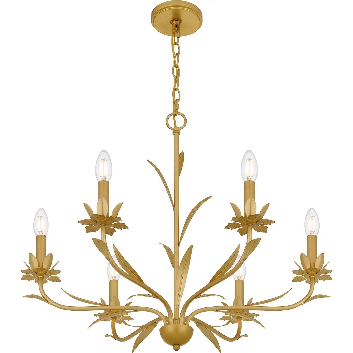 QUOIZEL, MARIA CHANDELIER, CHANDELIER LIGHT