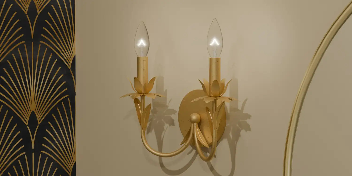 QUOIZEL, MARIA WALL SCONCE, WALL SCONCES
