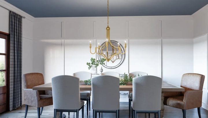 QUOIZEL, MABEL CHANDELIER, CHANDELIER LIGHT