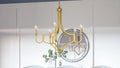 QUOIZEL, MABEL CHANDELIER, CHANDELIER LIGHT