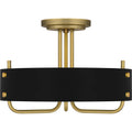 QUOIZEL, MADDEN SEMI-FLUSH MOUNT, SEMI FLUSH MOUNT LIGHT