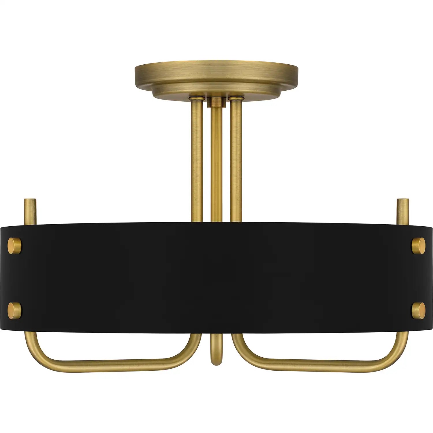 QUOIZEL, MADDEN SEMI-FLUSH MOUNT, SEMI FLUSH MOUNT LIGHT