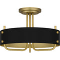 QUOIZEL, MADDEN SEMI-FLUSH MOUNT, SEMI FLUSH MOUNT LIGHT