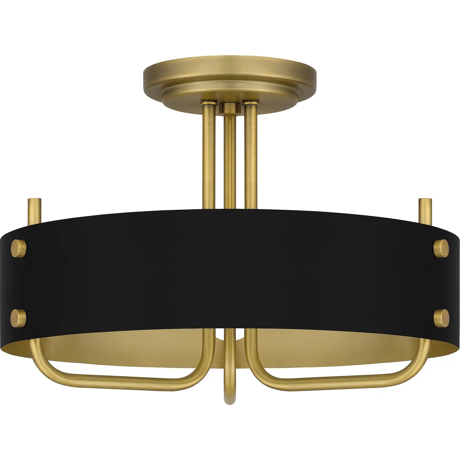 QUOIZEL, MADDEN SEMI-FLUSH MOUNT, SEMI FLUSH MOUNT LIGHT