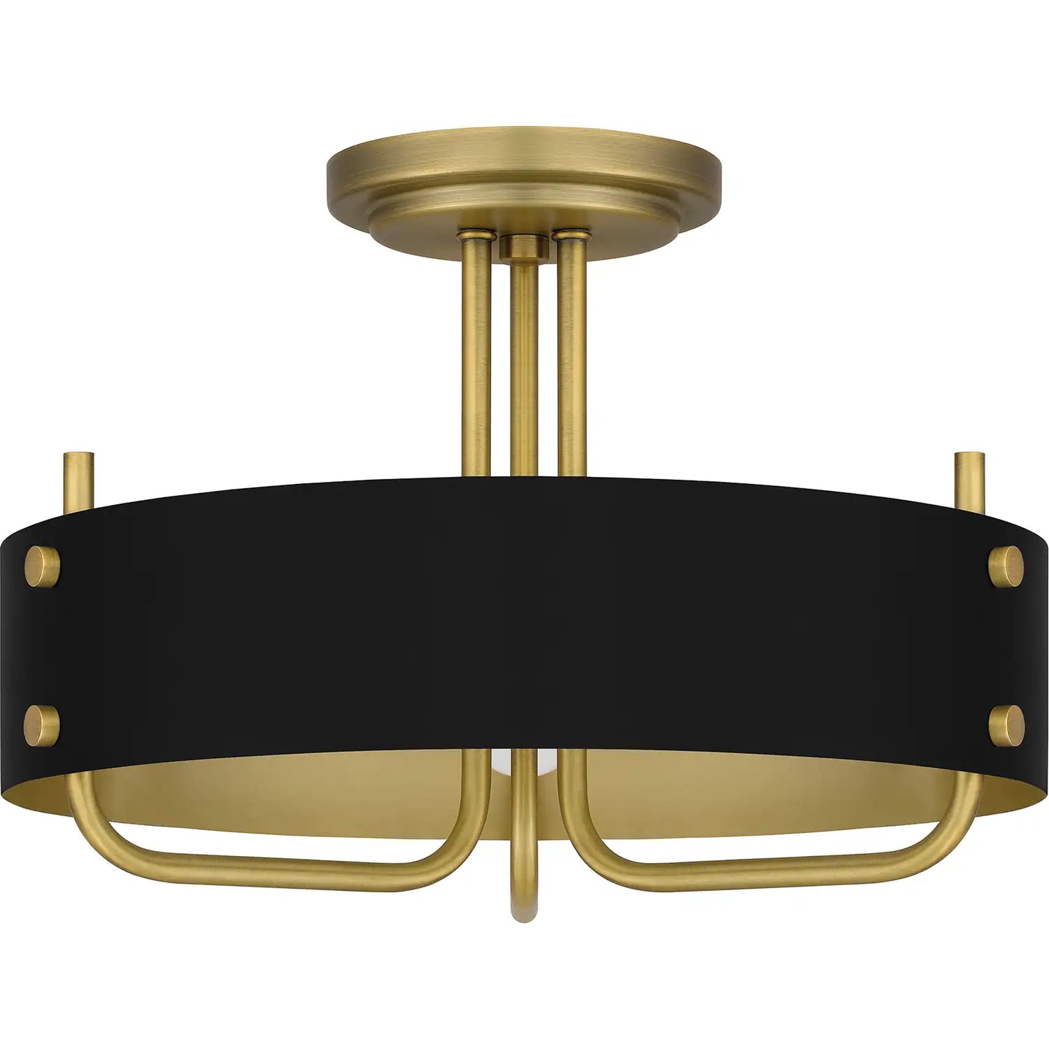 QUOIZEL, MADDEN SEMI-FLUSH MOUNT, SEMI FLUSH MOUNT LIGHT