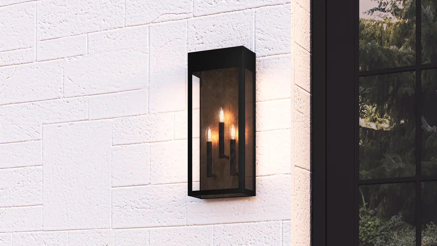 QUOIZEL, MAREN OUTDOOR LANTERN, OUTDOOR WALL LIGHTS