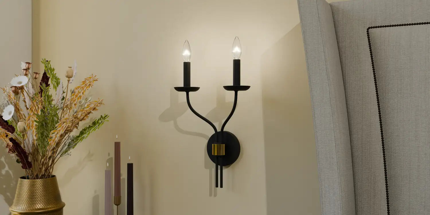 QUOIZEL, MARGARET WALL SCONCE, WALL SCONCES