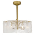 QUOIZEL, MAISIE FANDELIER, SEMI FLUSH MOUNT LIGHT