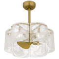 QUOIZEL, MAISIE FANDELIER, SEMI FLUSH MOUNT LIGHT