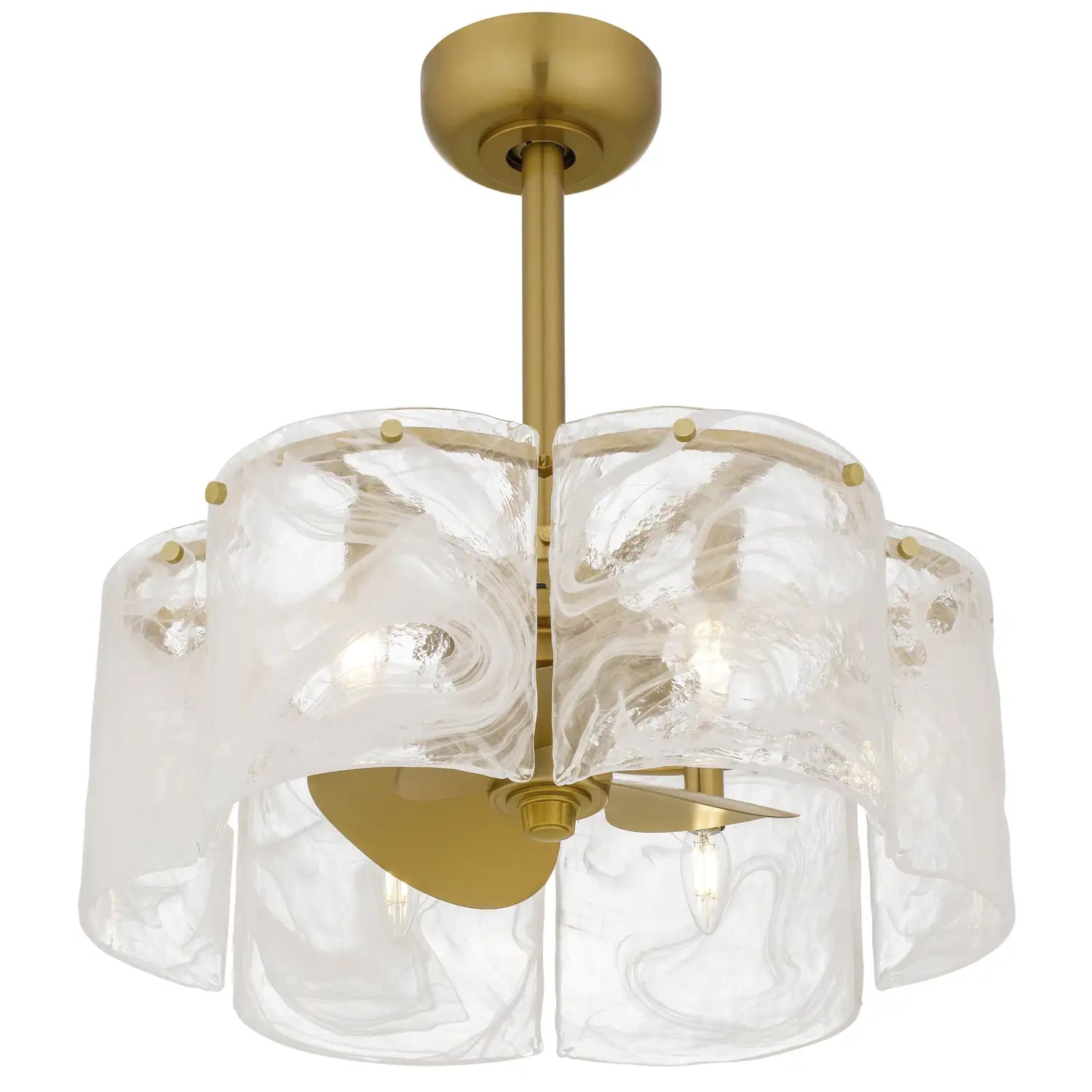 QUOIZEL, MAISIE FANDELIER, SEMI FLUSH MOUNT LIGHT