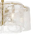 QUOIZEL, MAISIE FANDELIER, SEMI FLUSH MOUNT LIGHT