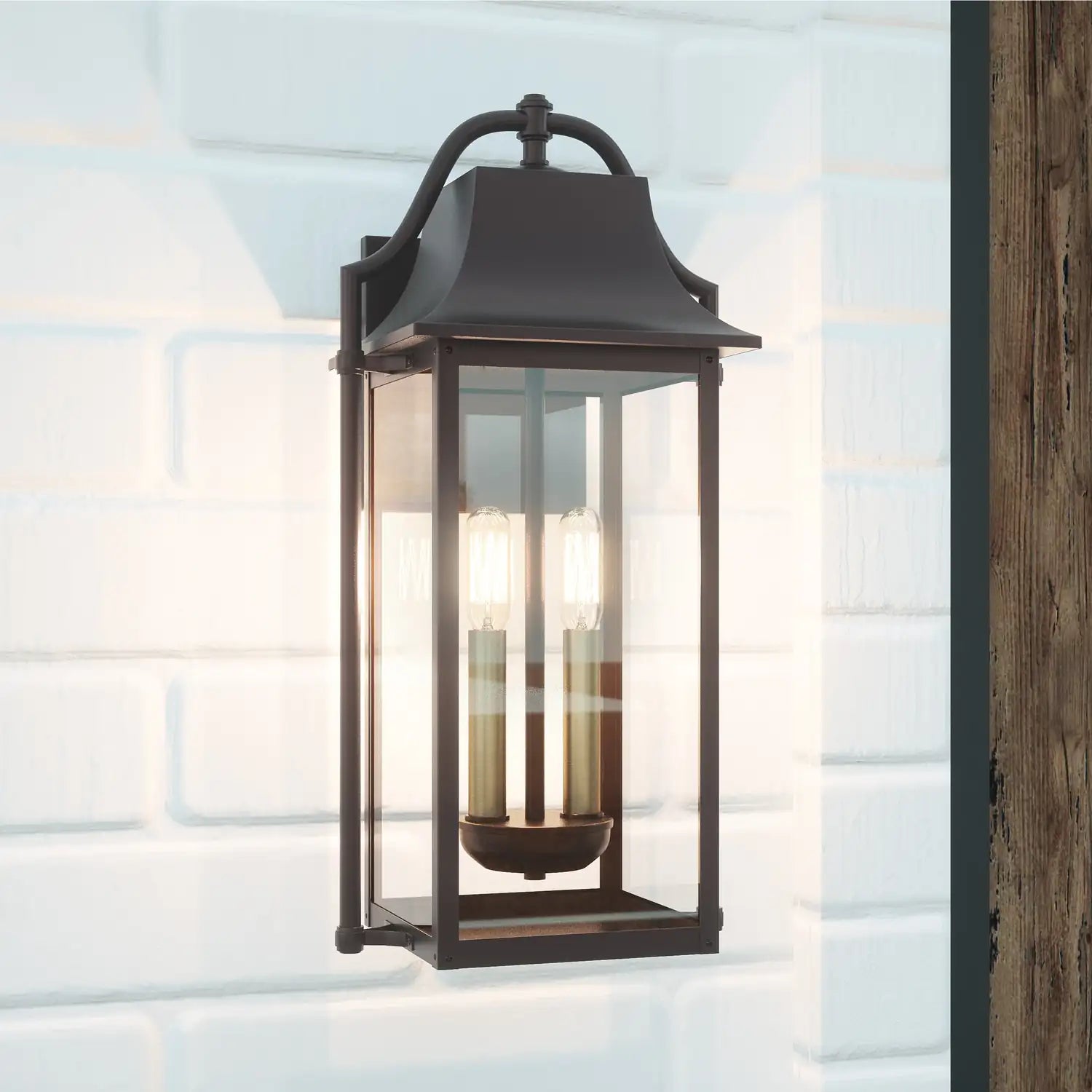 QUOIZEL, MANNING OUTDOOR LANTERN, OUTDOOR CEILING LIGHTS