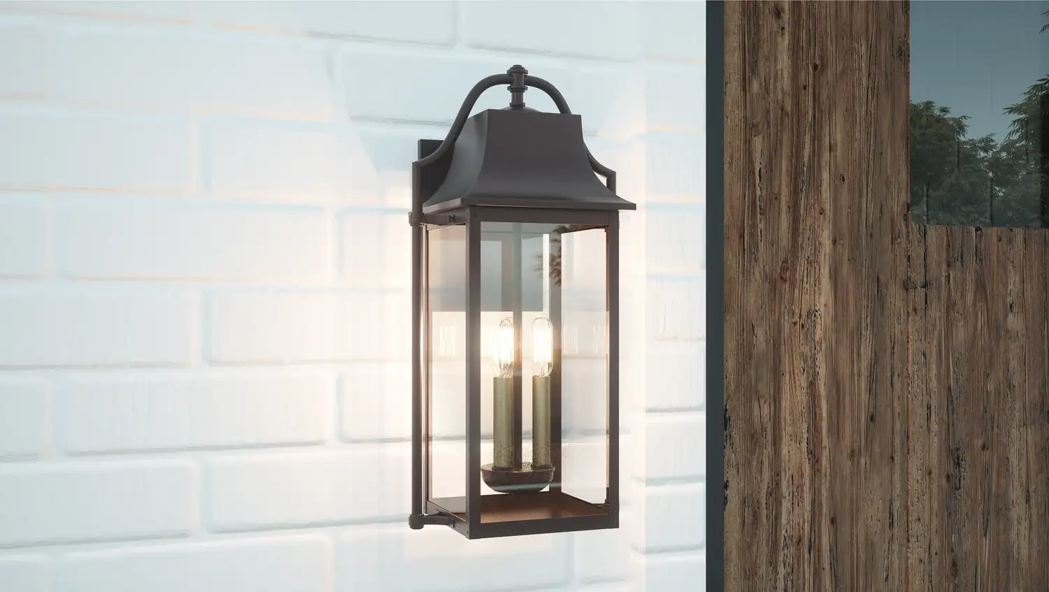 QUOIZEL, MANNING OUTDOOR LANTERN, OUTDOOR CEILING LIGHTS
