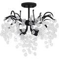 QUOIZEL, MAPLE SEMI-FLUSH MOUNT, SEMI FLUSH MOUNT LIGHT