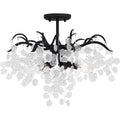 QUOIZEL, MAPLE SEMI-FLUSH MOUNT, SEMI FLUSH MOUNT LIGHT