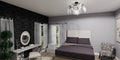 QUOIZEL, MAPLE SEMI-FLUSH MOUNT, SEMI FLUSH MOUNT LIGHT