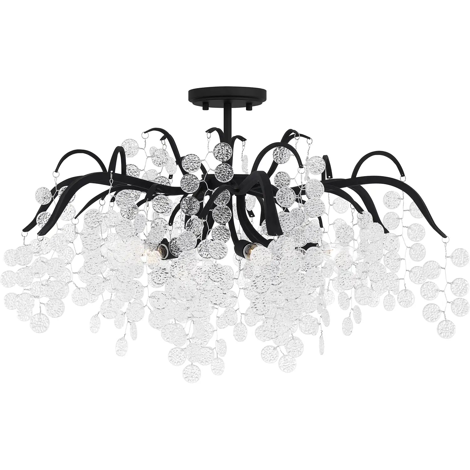 QUOIZEL, MAPLE SEMI-FLUSH MOUNT, SEMI FLUSH MOUNT LIGHT