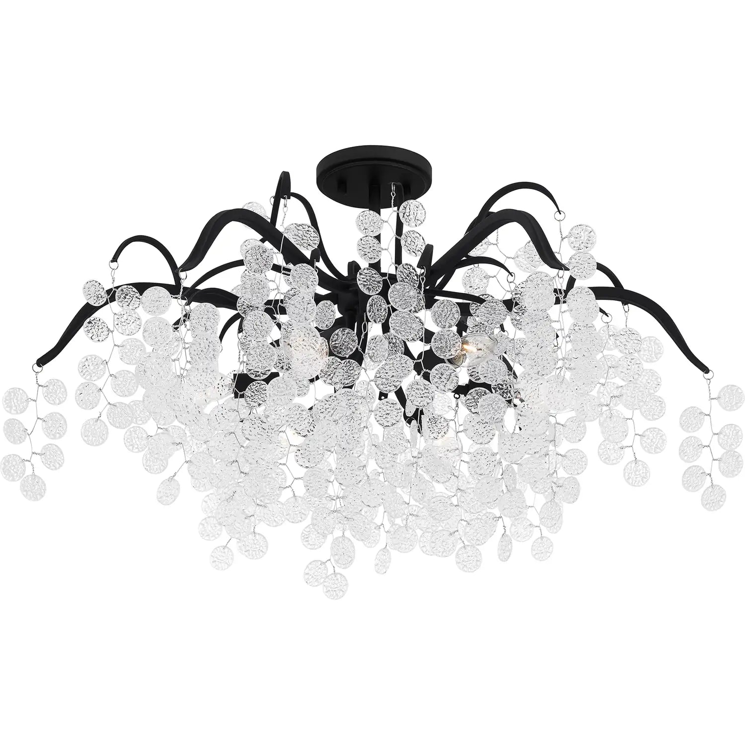 QUOIZEL, MAPLE SEMI-FLUSH MOUNT, SEMI FLUSH MOUNT LIGHT