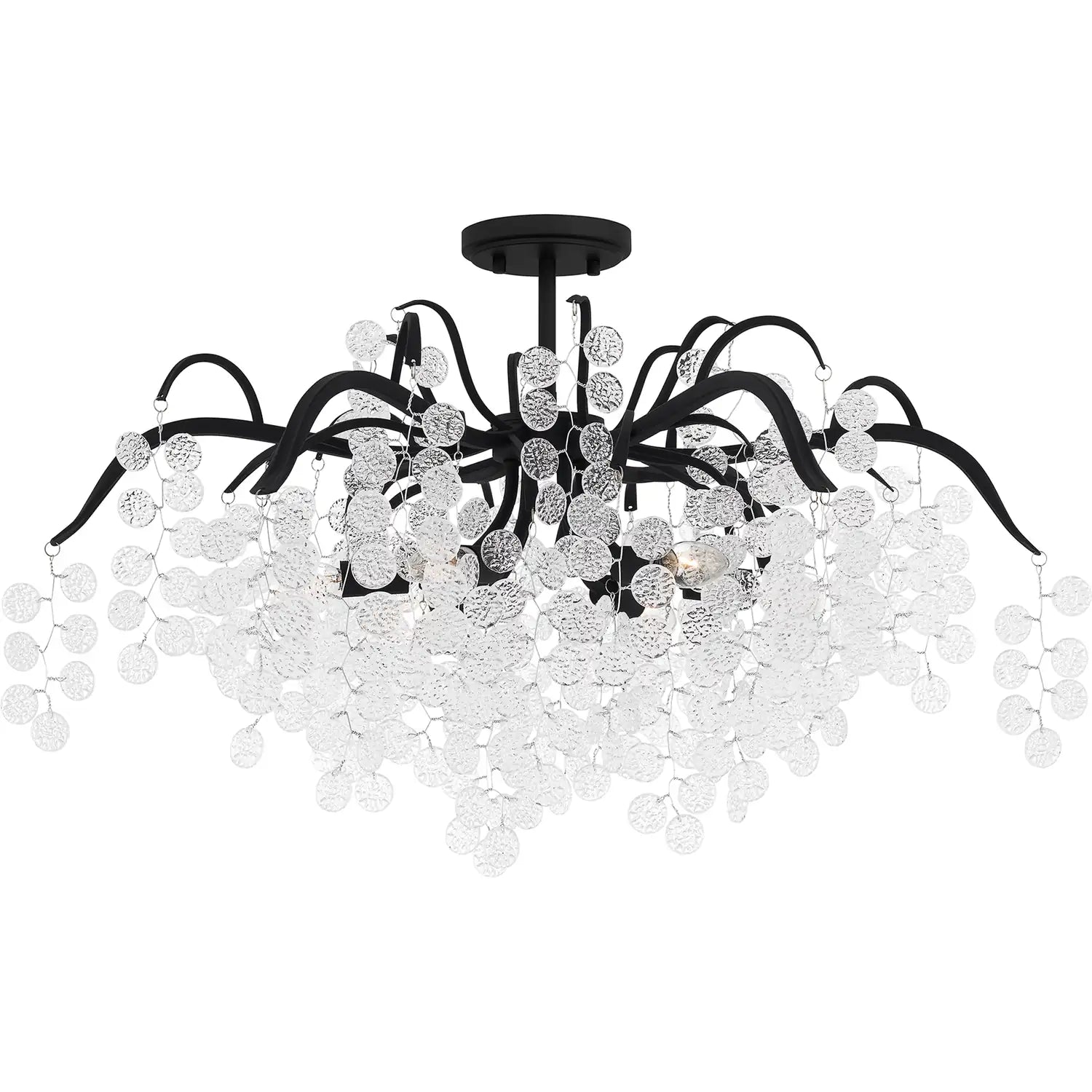 QUOIZEL, MAPLE SEMI-FLUSH MOUNT, SEMI FLUSH MOUNT LIGHT