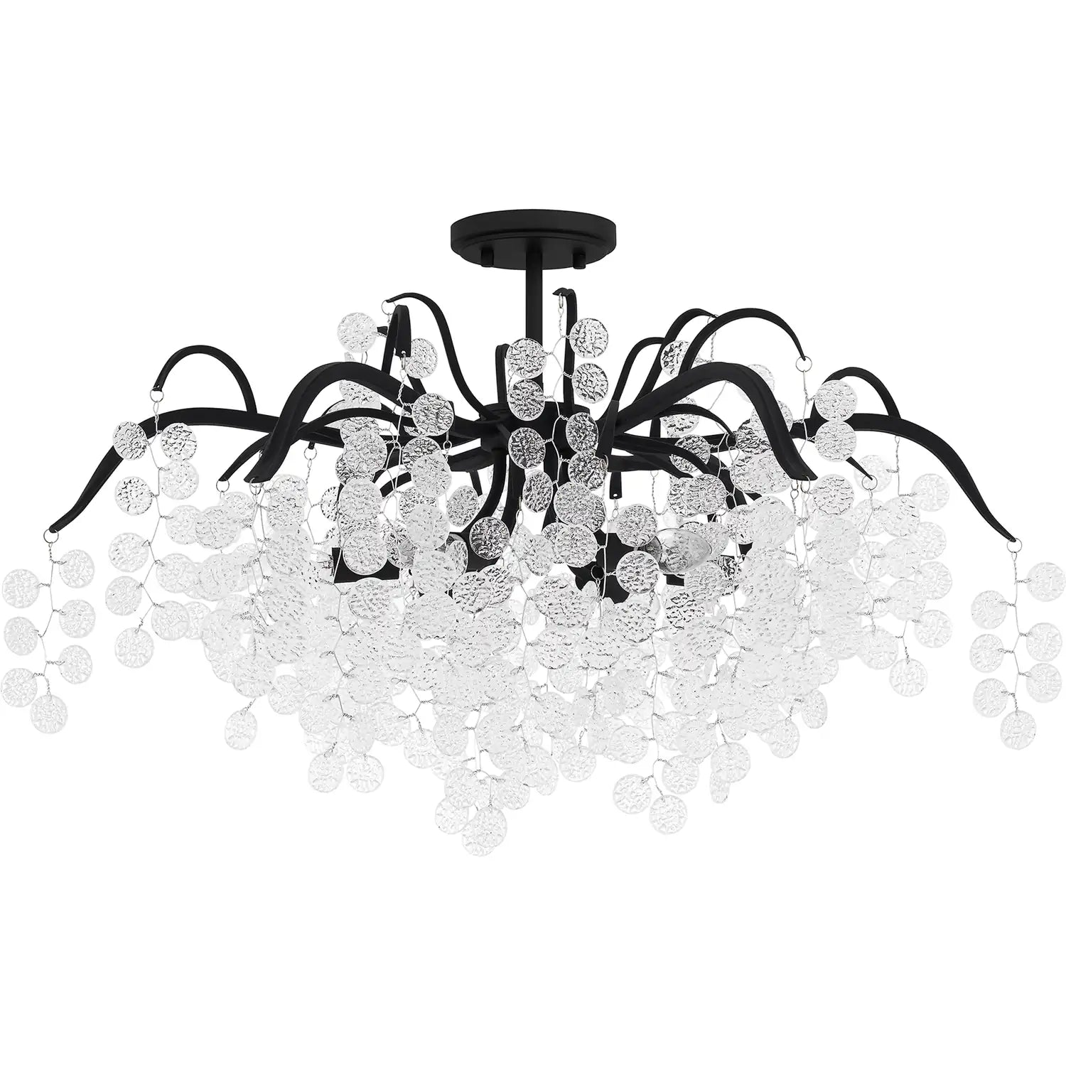 QUOIZEL, MAPLE SEMI-FLUSH MOUNT, SEMI FLUSH MOUNT LIGHT