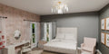 QUOIZEL, MAPLE SEMI-FLUSH MOUNT, SEMI FLUSH MOUNT LIGHT