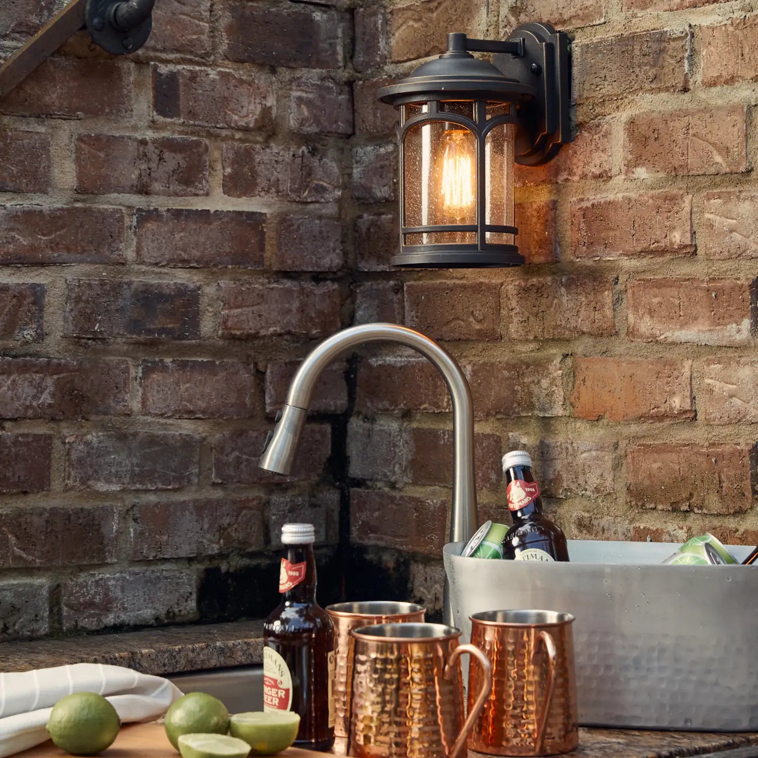 QUOIZEL, MARBLEHEAD OUTDOOR LANTERN, OUTDOOR CEILING LIGHTS