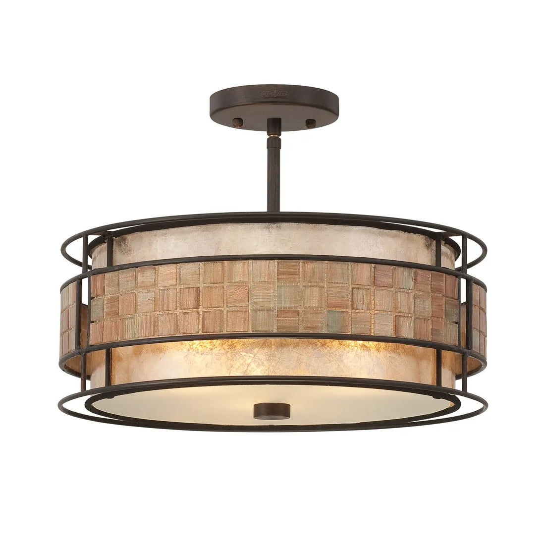 QUOIZEL, LAGUNA SEMI-FLUSH MOUNT, SEMI FLUSH MOUNT LIGHT