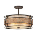 QUOIZEL, LAGUNA SEMI-FLUSH MOUNT, SEMI FLUSH MOUNT LIGHT