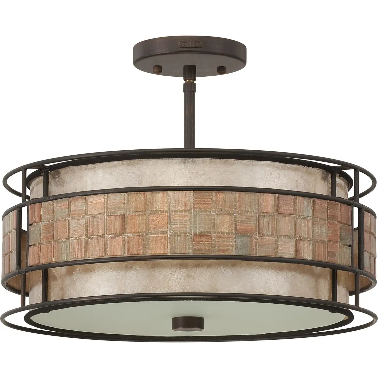 QUOIZEL, LAGUNA SEMI-FLUSH MOUNT, SEMI FLUSH MOUNT LIGHT