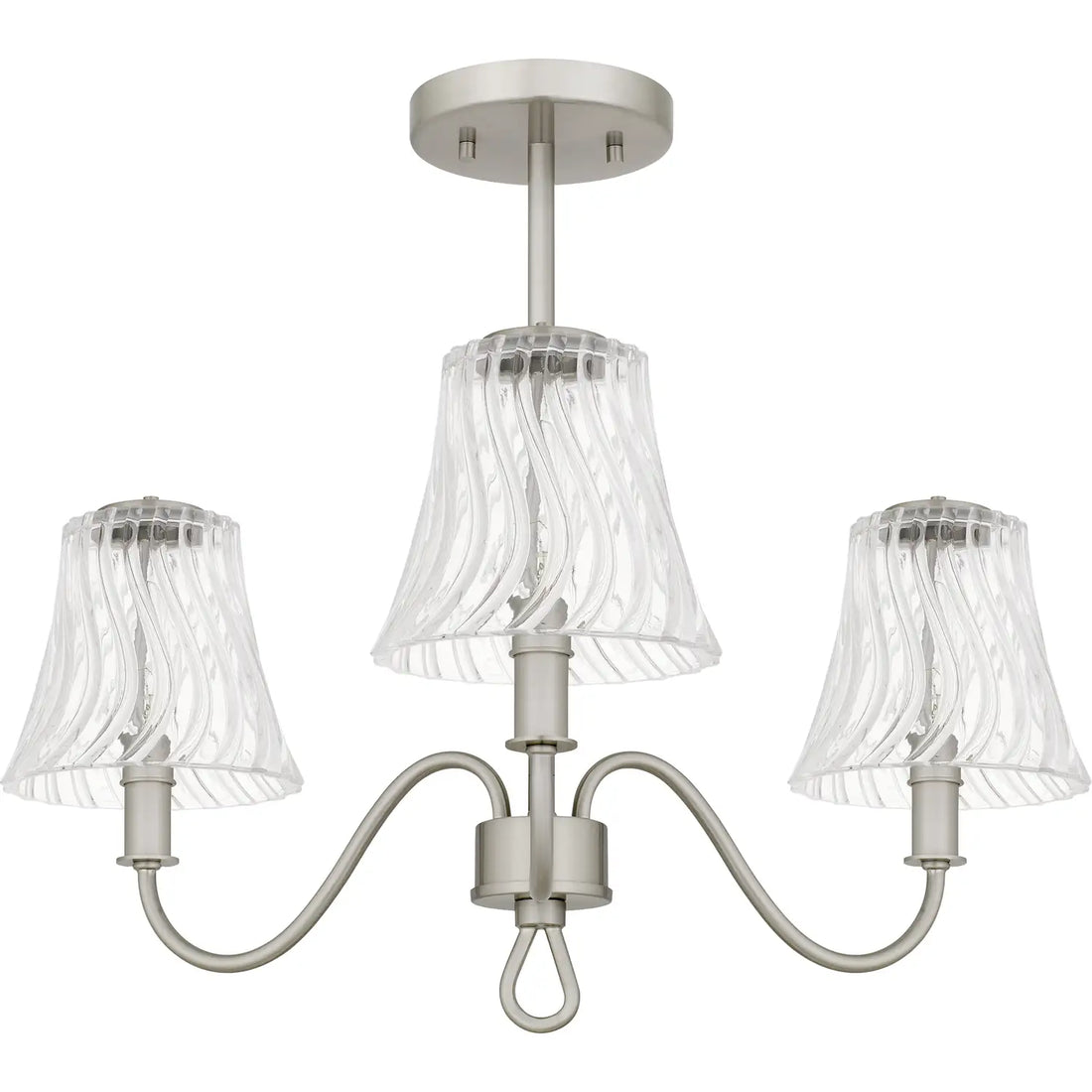 QUOIZEL, MCKINNEY SEMI-FLUSH MOUNT, SEMI FLUSH MOUNT LIGHT