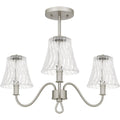 QUOIZEL, MCKINNEY SEMI-FLUSH MOUNT, SEMI FLUSH MOUNT LIGHT