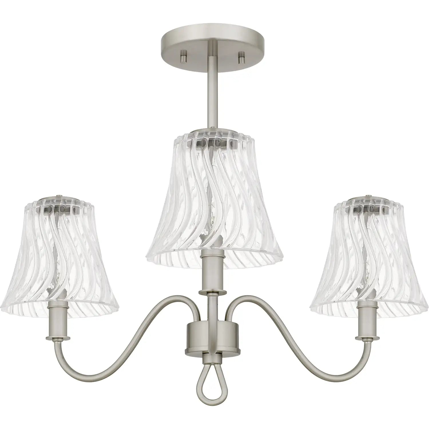 QUOIZEL, MCKINNEY SEMI-FLUSH MOUNT, SEMI FLUSH MOUNT LIGHT